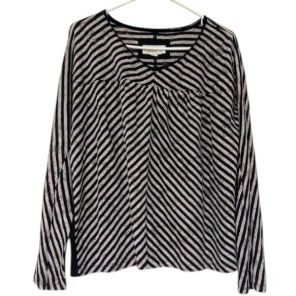 Anthropologie pilar V-neck long sleeves top size M - Picture 5 of 14